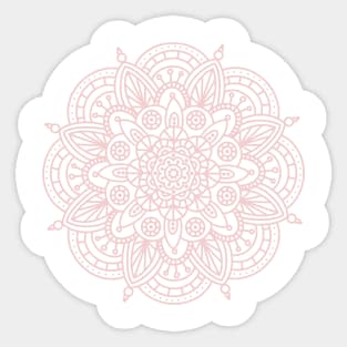 Mandala Blushin Bloom Sticker